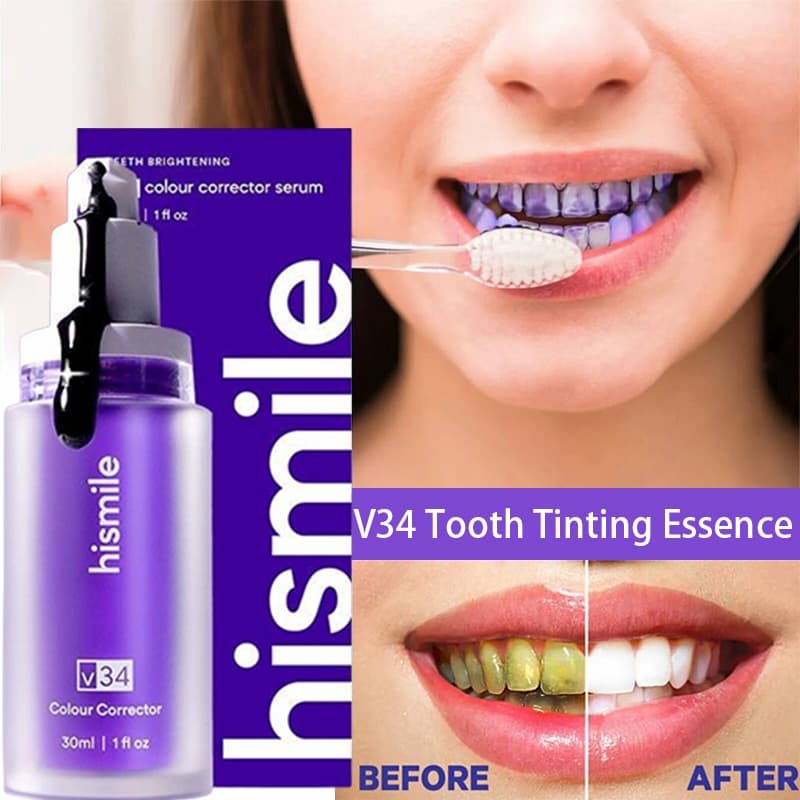 Hismile v34 Color Corrector Serum - Instant Teeth Whitening
