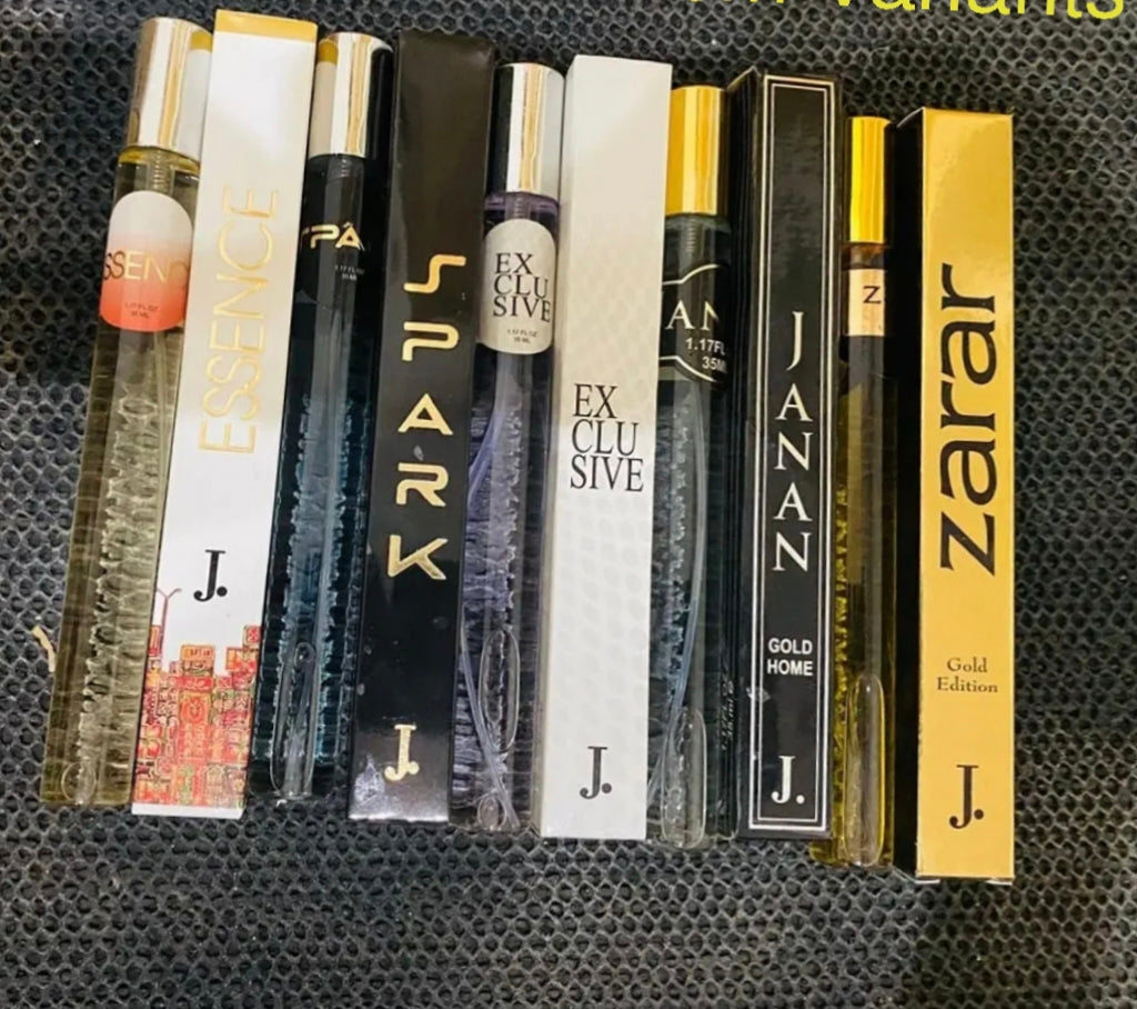 Long lasting J. Perfumes 35ml - Pack Of 5